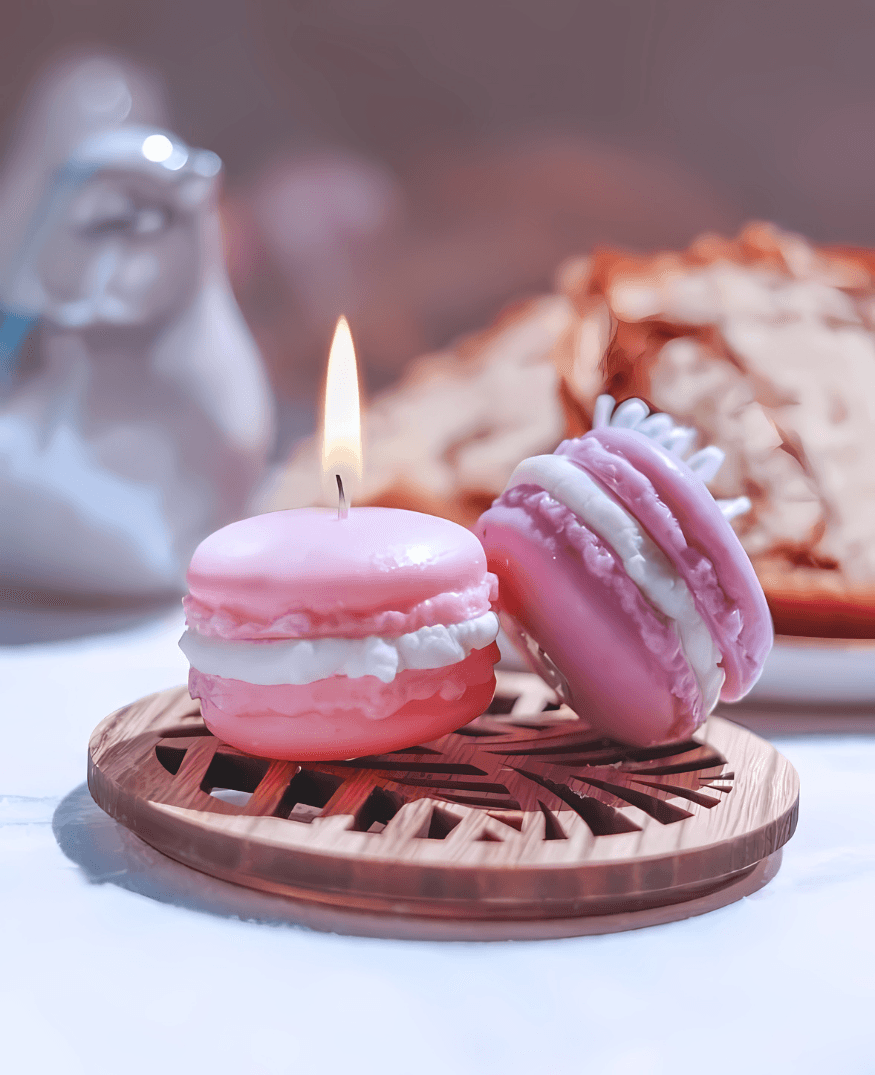 Macaron Candles - Momabatti