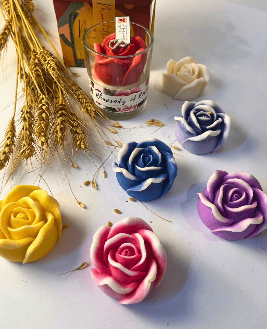 Rhapsody of Roses Candle - Momabatti