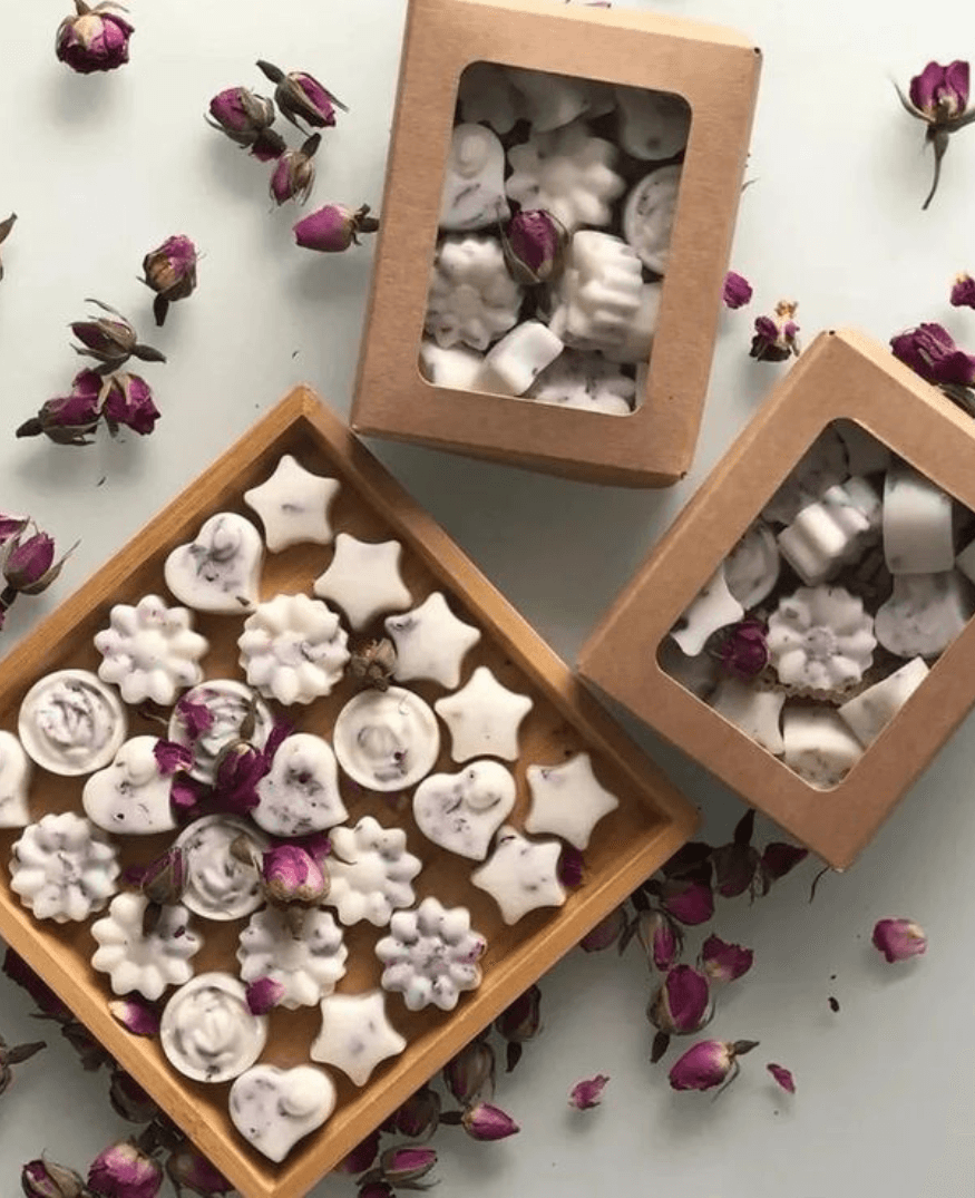 Rose Infused Soy Wax Melts - Momabatti