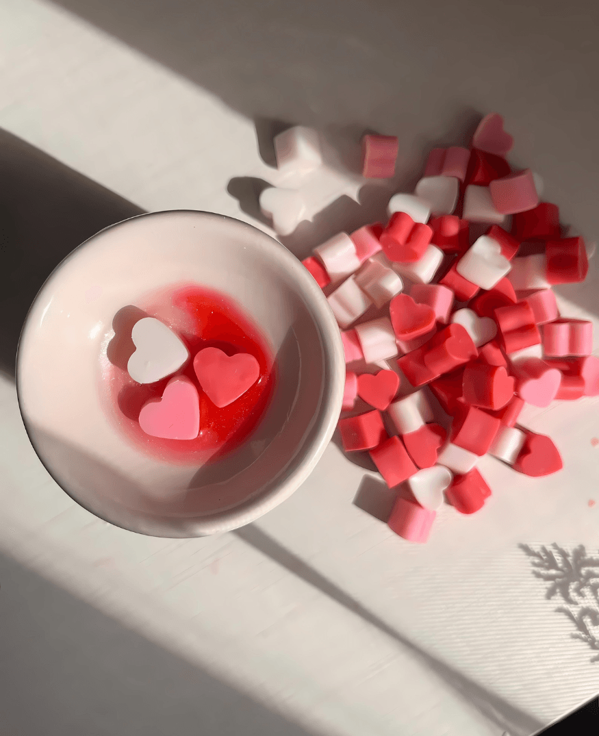 Heart-Shaped Soy Wax Melts Box - Momabatti